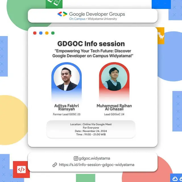 Empowering Your Tech Future: Discover Google Developer on Campus Widyatama!