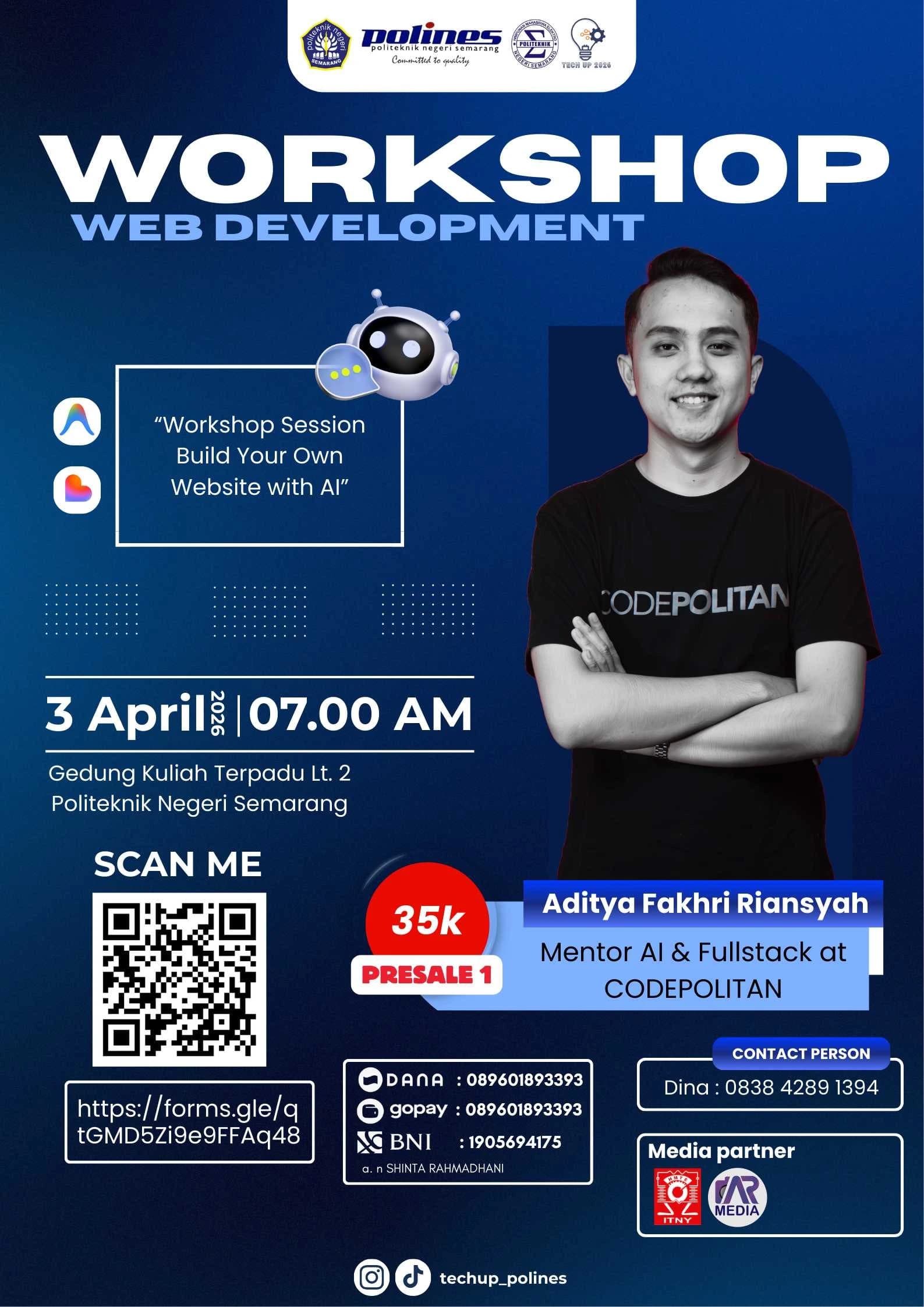 Workshop Web Development: Build Your Own Website with AI