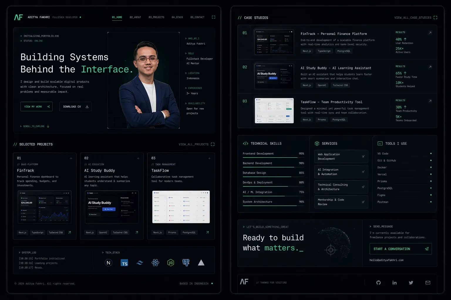 5 Prompt Website Portofolio Keren ๐